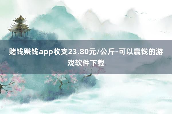 赌钱赚钱app收支23.80元/公斤-可以赢钱的游戏软件下载